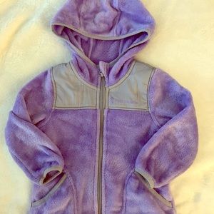 Toddler girl fleece jacket.